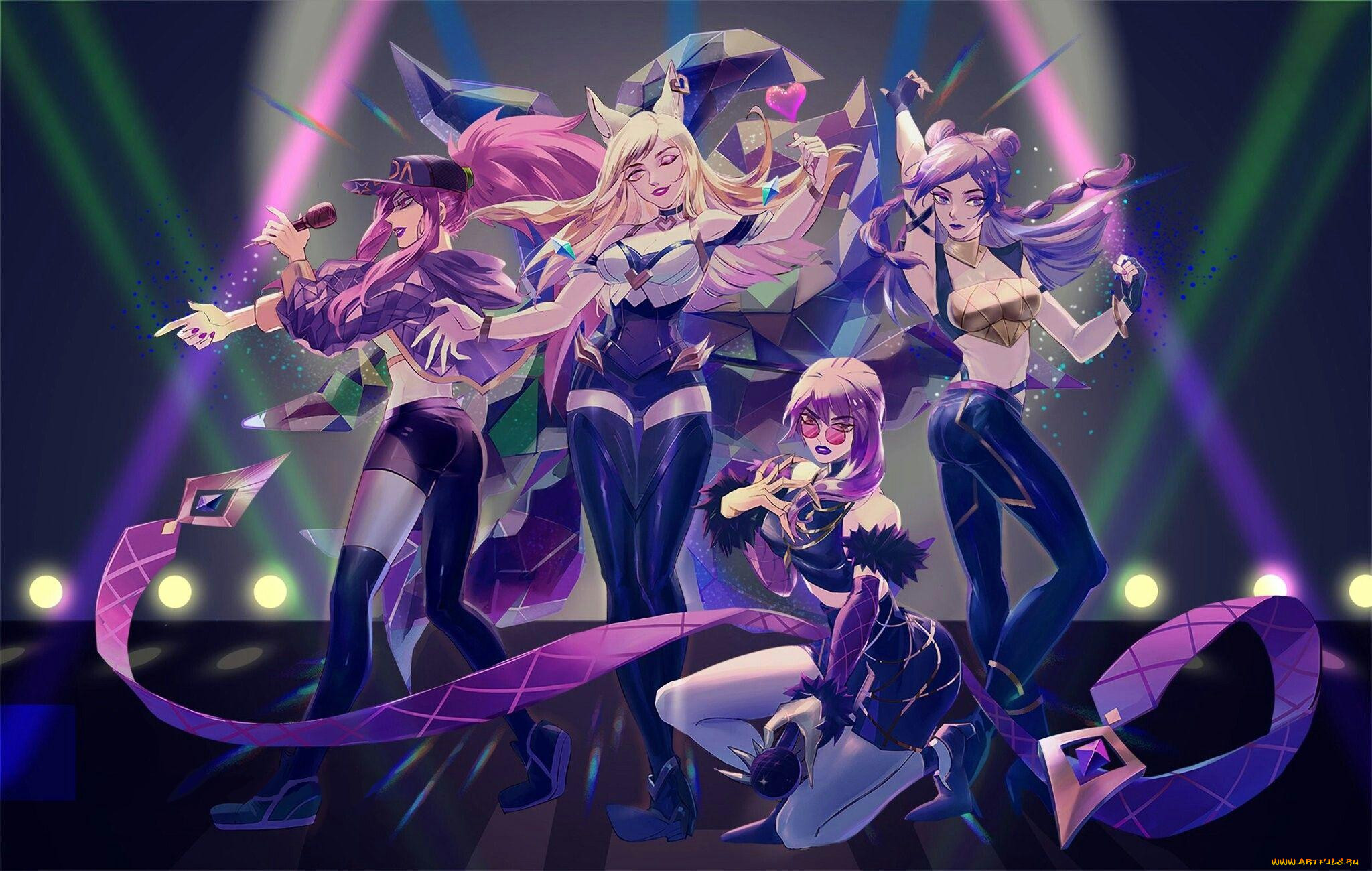  , league of legends, kda, ahri, akali, kaisa, evelyn